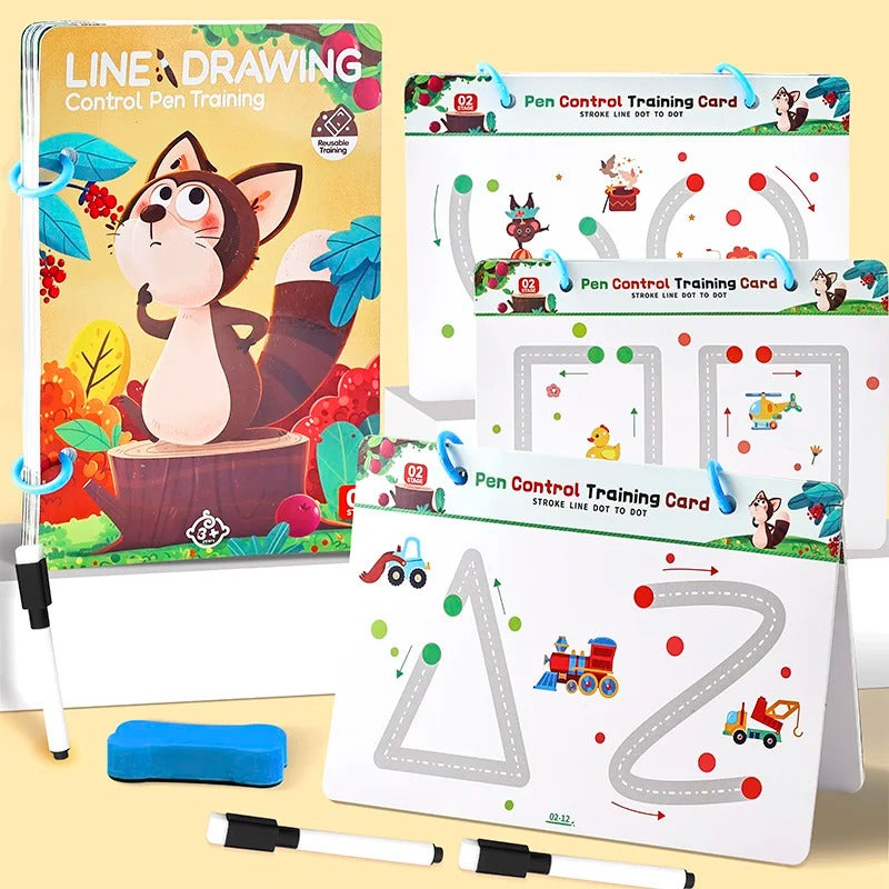 Pencil Control Workbook for Kids – Boost Grip & Coordination AU