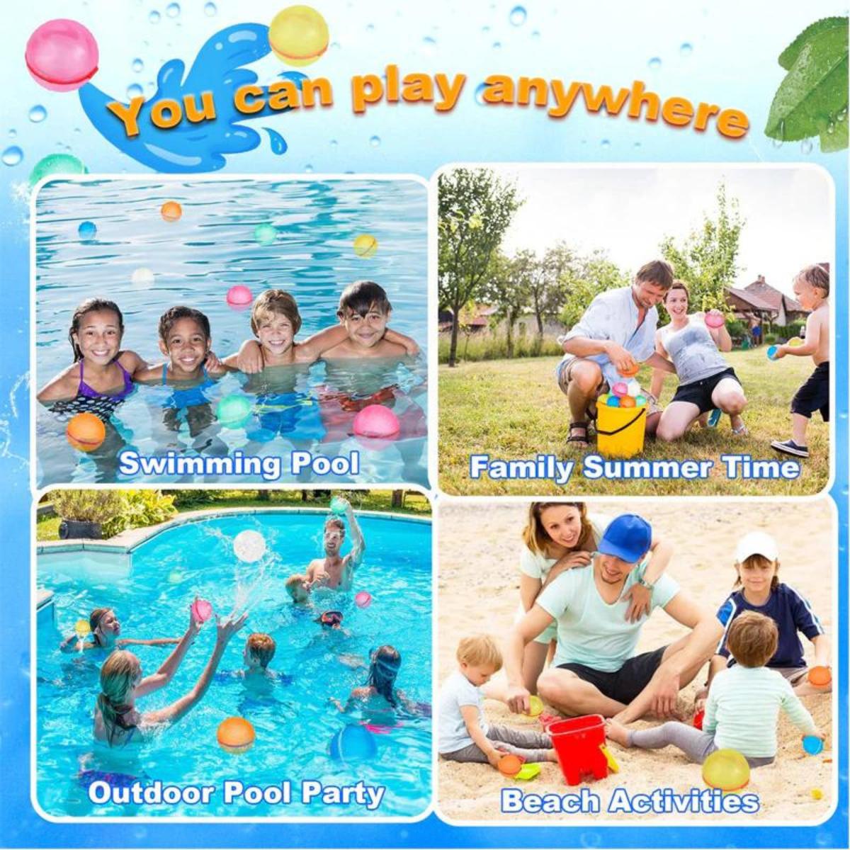 Reusable Water Bombs – Safe & Splashy Summer Fun