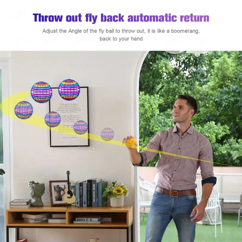 LED Flying Ball for Kids – Magical Hovering Toy