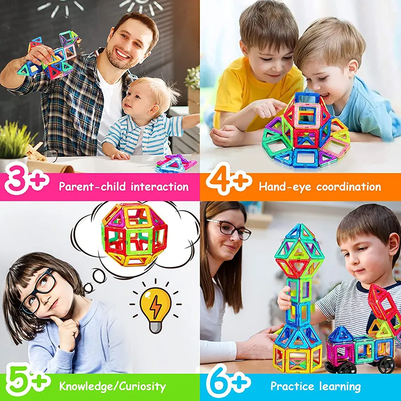 Magnetic Building Blocks – Educational Toy for Aussie Kids