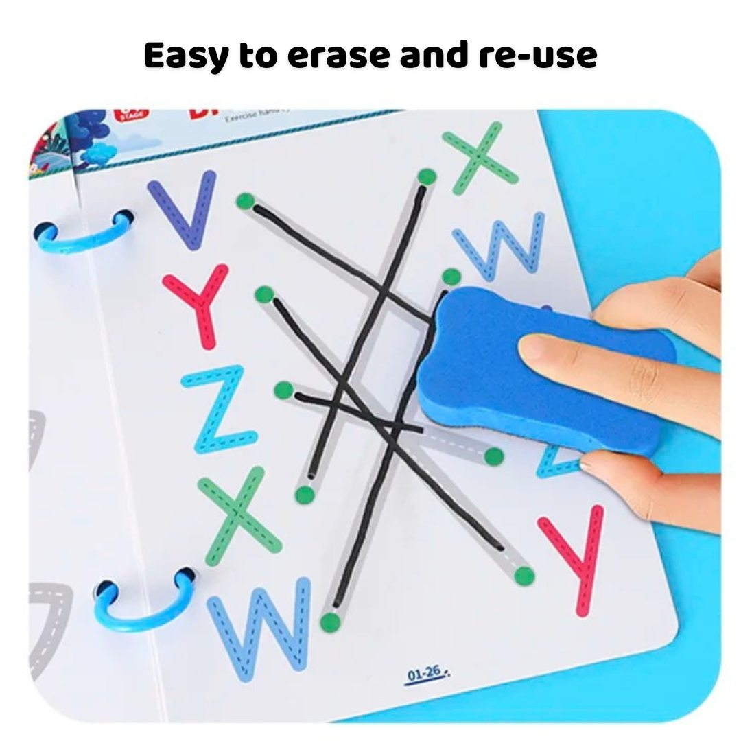 Pencil Control Workbook for Kids – Boost Grip & Coordination AU