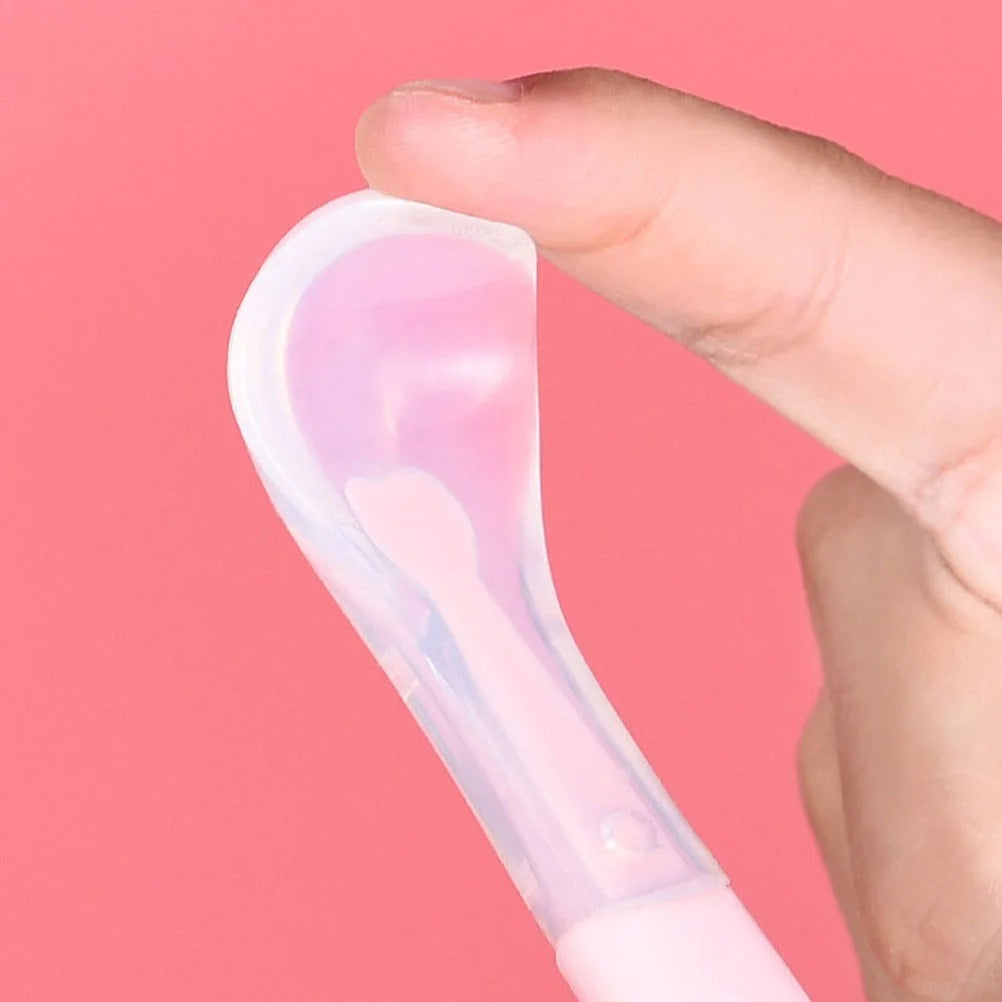 2-in-1 Silicone Baby Spoon – Gentle & Safe Feeding for Your Bub