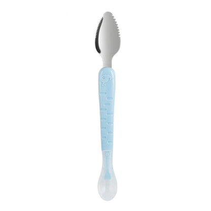 2-in-1 Silicone Baby Spoon – Gentle & Safe Feeding for Your Bub
