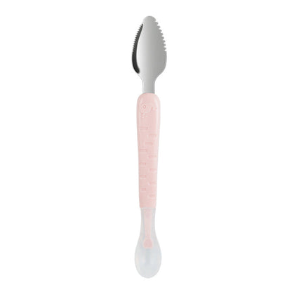 2-in-1 Silicone Baby Spoon – Gentle & Safe Feeding for Your Bub