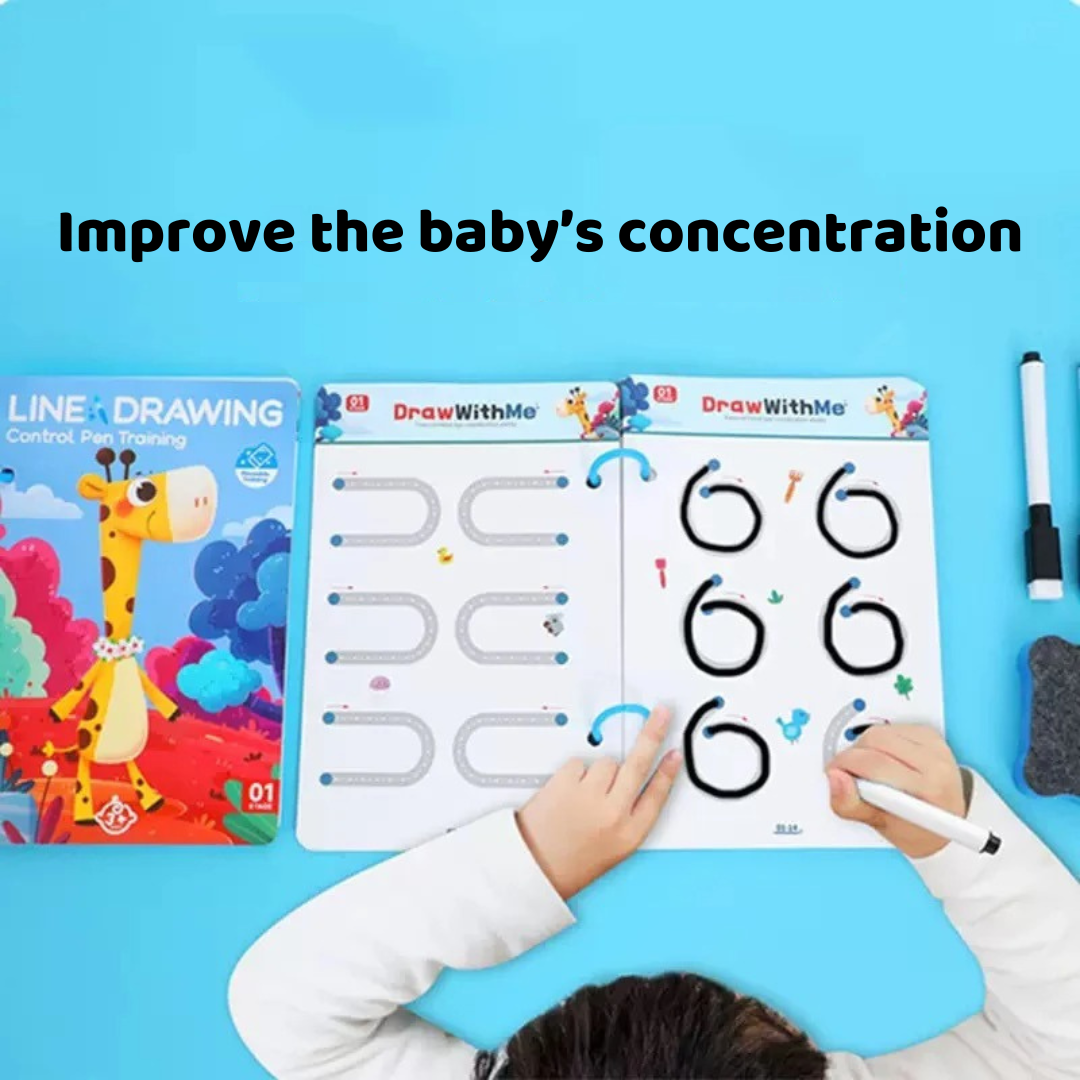 Pencil Control Workbook for Kids – Boost Grip & Coordination AU