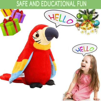 Talking Parrot – Interactive Plush Mate for Kids