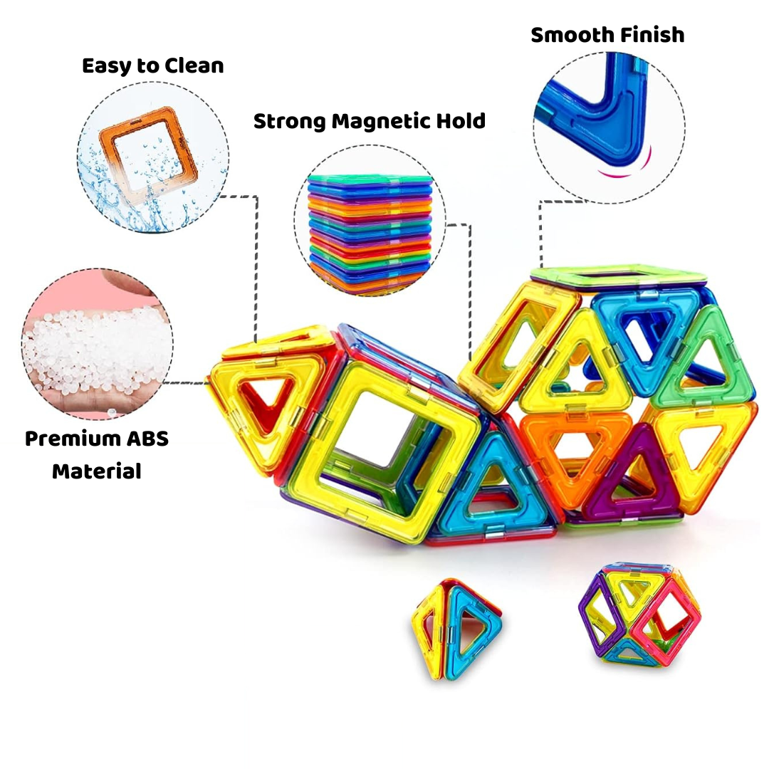 Magnetic Building Blocks – Educational Toy for Aussie Kids