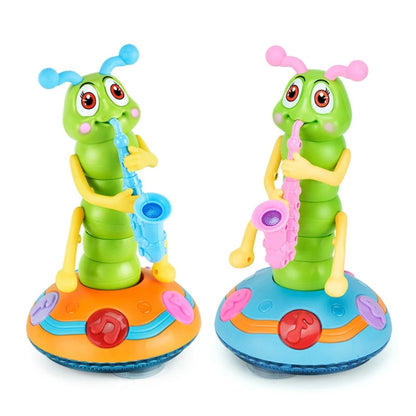 Dancing Saxophone Caterpillar – Light-Up Musical Toy for Aussie Toddlers
