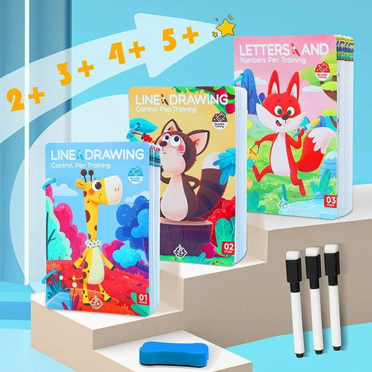 Pencil Control Workbook for Kids – Boost Grip & Coordination AU