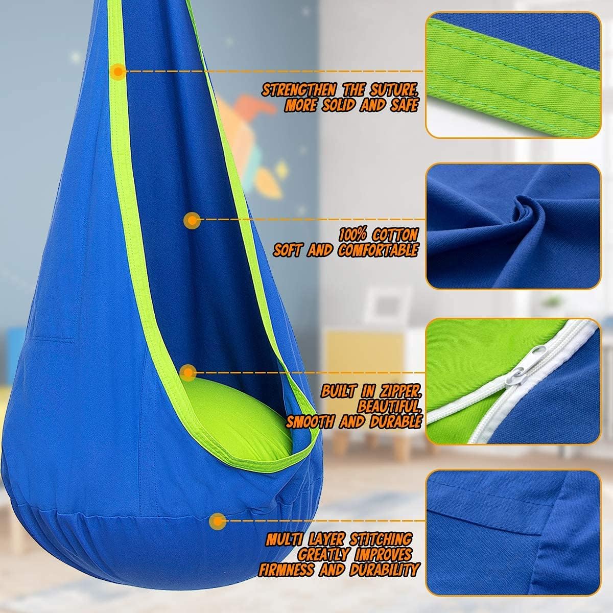 Dreamswing Sensory Hammock Chair – Relaxation for Aussie Kids