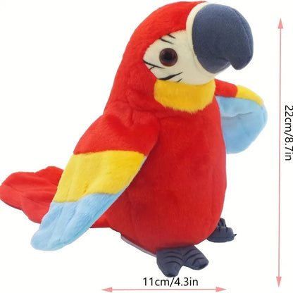 Talking Parrot – Interactive Plush Mate for Kids