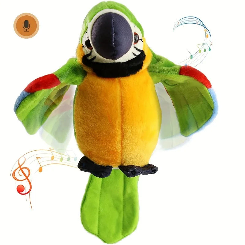 Talking Parrot – Interactive Plush Mate for Kids