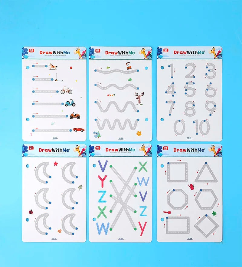 Pencil Control Workbook for Kids – Boost Grip & Coordination AU