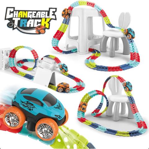 Anti-Gravity Racing Track – Glow-in-the-Dark Adventure Set-1