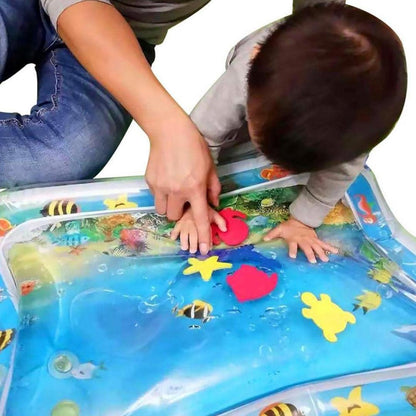 AquaBaby Tummy Time Water Mat – Fun & Learning for Babies-3