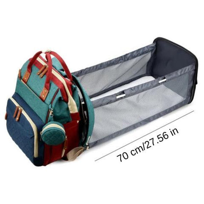 BabyBag 2in1 – Changing Backpack with Fold-Out Baby Bed