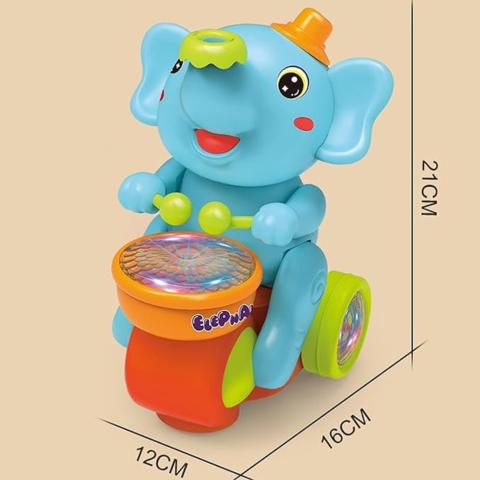 Baby Elephant Adventure – Sensory Fun for Babies-5