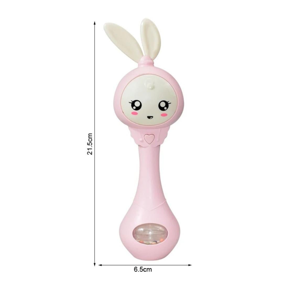 Baby’s First Rattle-Blush Pink
