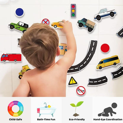 BathTime Highway – Fun Road Set for Toddlers