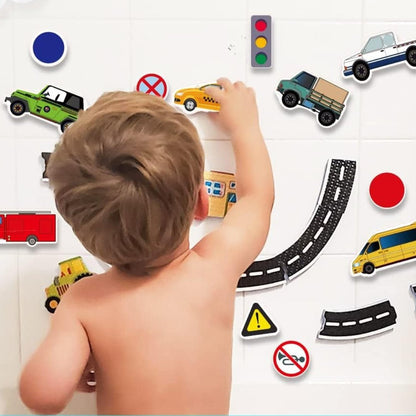 BathTime Highway – Fun Road Set for Toddlers-1