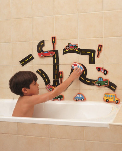 BathTime Highway – Fun Road Set for Toddlers-14