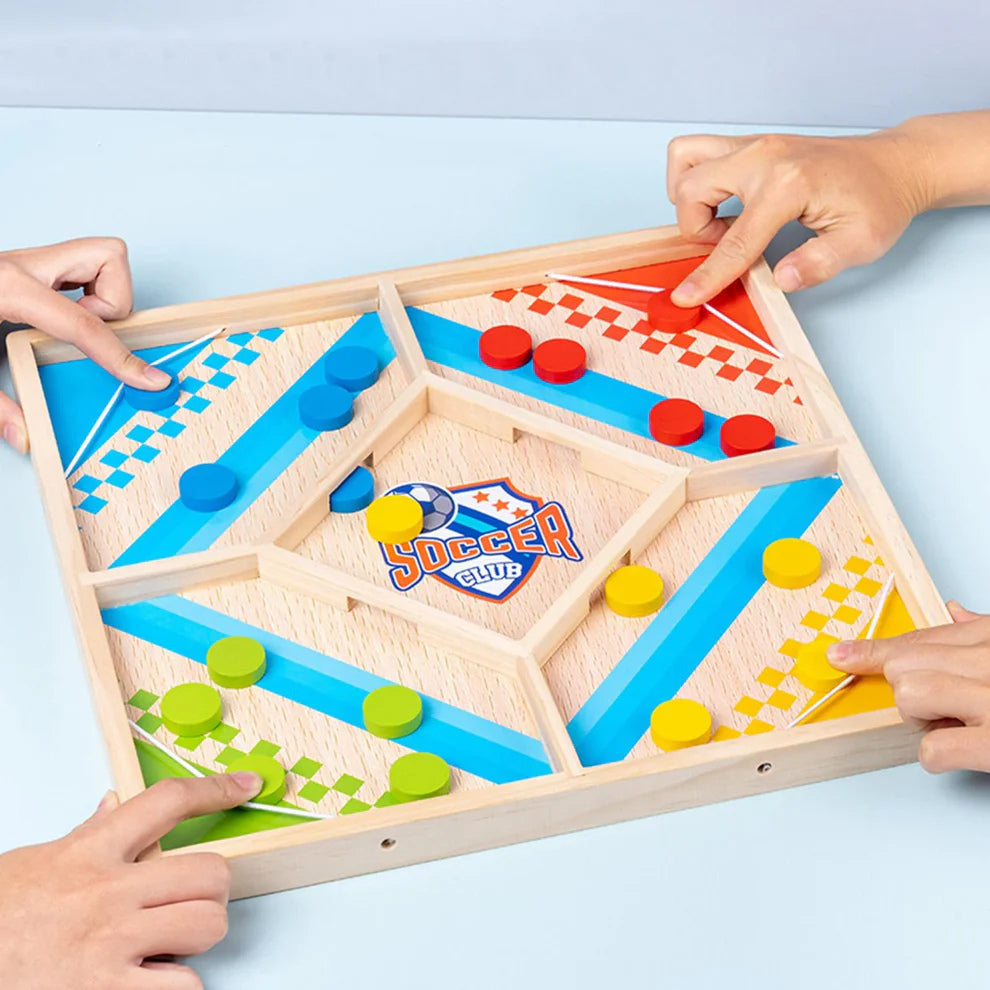 Close Up View of Knowledge Hockey – Learning Game for Kids 3+  Kiddaraworld AU