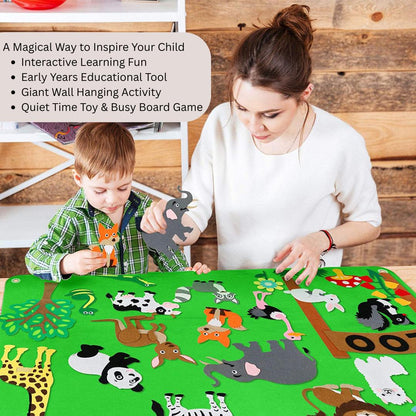 Creative DIY Felt Story Board – Inspire Imagination & Fine Motor Skills