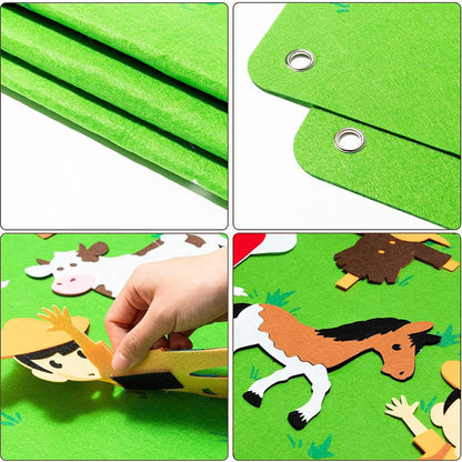 Creative DIY Felt Story Board – Inspire Imagination & Fine Motor Skills