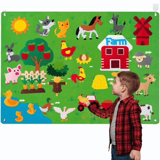 Creative DIY Felt Story Board – Inspire Imagination & Fine Motor Skills-1