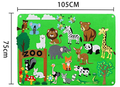 Creative DIY Felt Story Board – Inspire Imagination & Fine Motor Skills-4