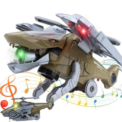 DinoCopter – 2-in-1 Transforming Dinosaur Helicopter Toy with LED-1