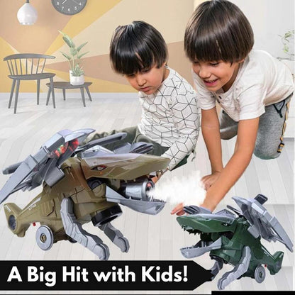 DinoCopter – 2-in-1 Transforming Dinosaur Helicopter Toy with LED