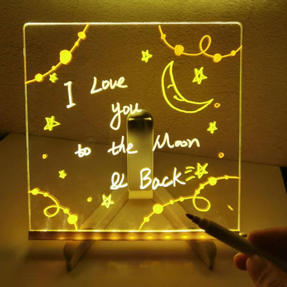 DreamBoard™ – Creative LED Night Light & Drawing Board for Kids-3