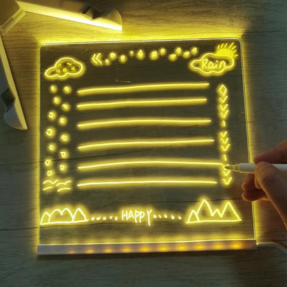 DreamBoard™ – Creative LED Night Light & Drawing Board for Kids-4