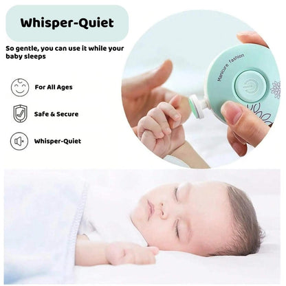 Gentle & Safe: The 6-in-1 Baby Nail File for Stress-Free Trimming