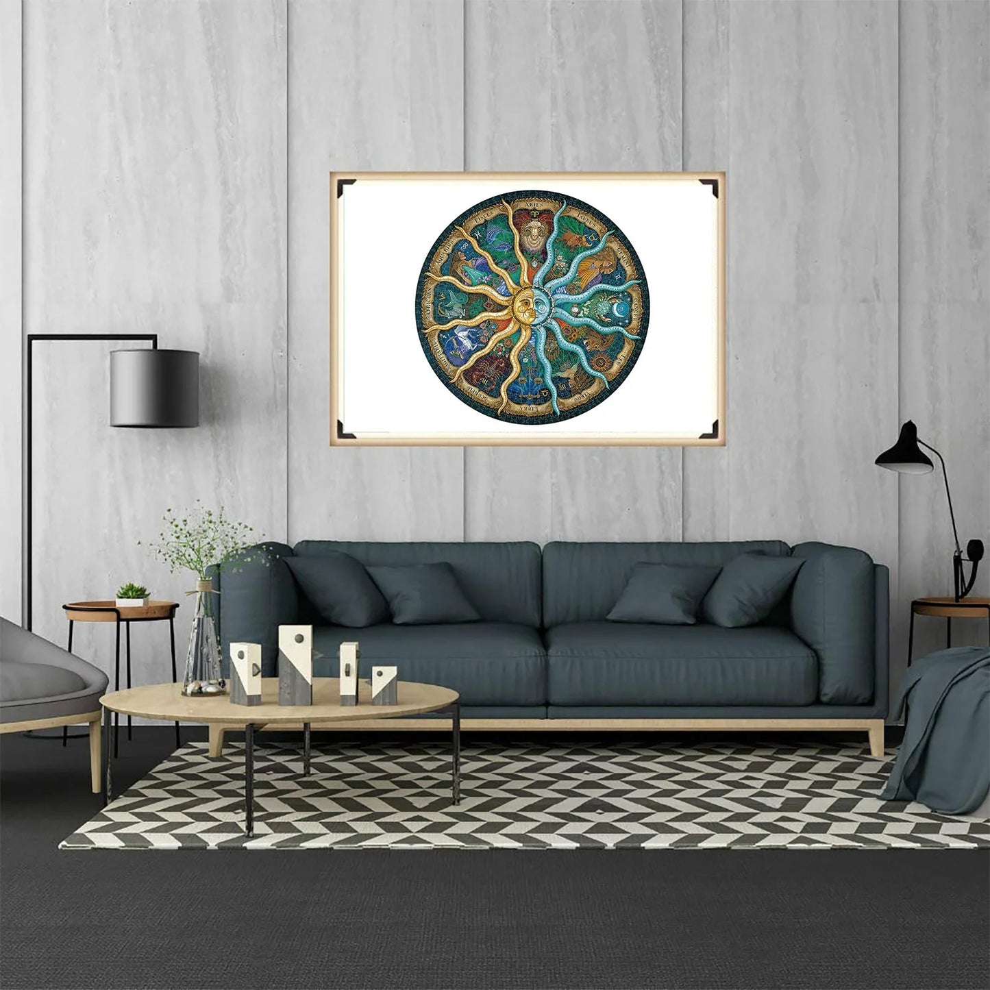 Interior Design with AstroCircle Puzzle by Kiddara AU 