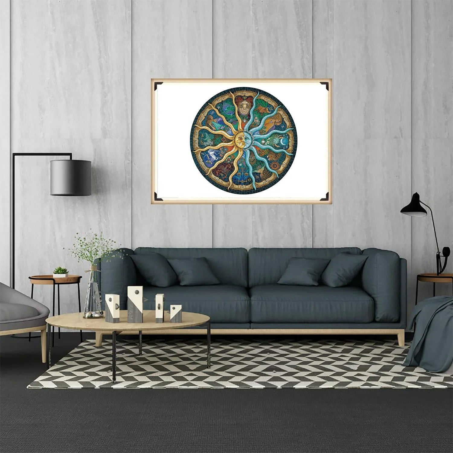 Interior Design with AstroCircle Puzzle by Kiddara AU 
