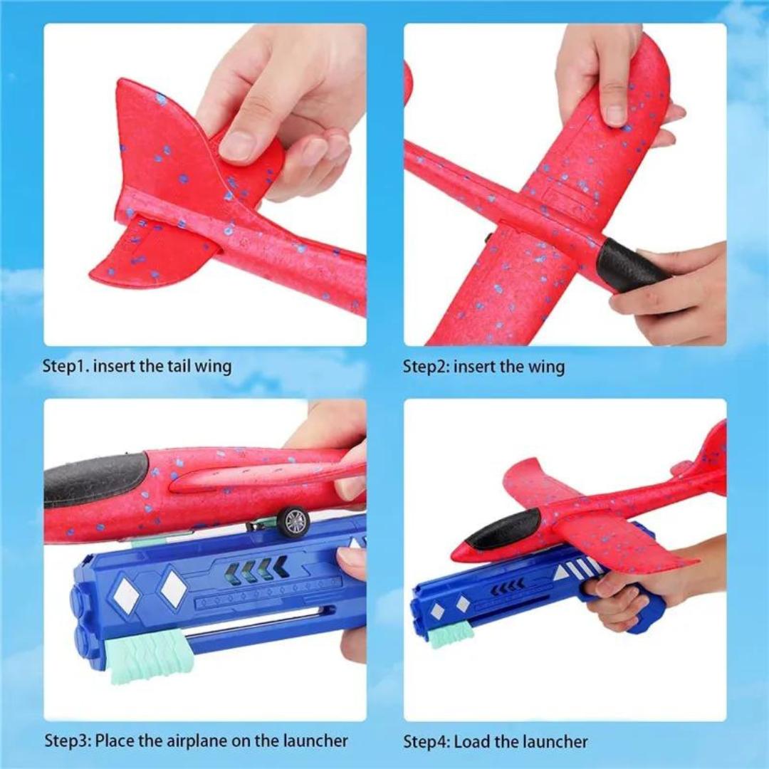 Launch Glider – Catapult Airplane Toy for Kids