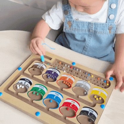 Learn & Play Magnetic Maze – Colour & Number Adventure-gif1