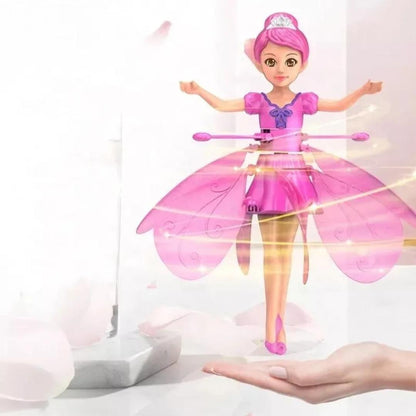 Magic Flying Fairy Toy with LED Lights-4