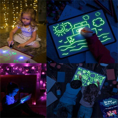 Magic Light Drawing Board – Creativity That Glows!-2