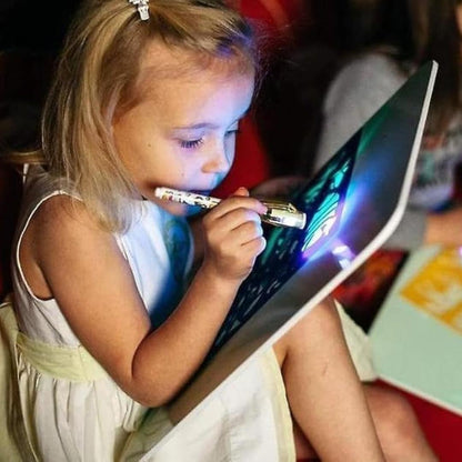 Magic Light Drawing Board – Creativity That Glows!-3