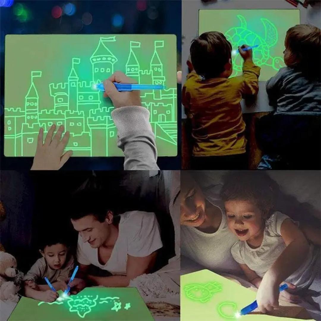 Magic Light Drawing Board – Creativity That Glows!-8