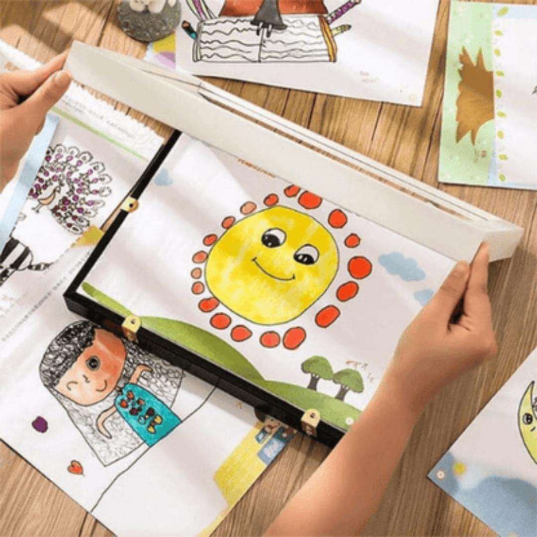 Magnetic Art Frame for Little Artists-4