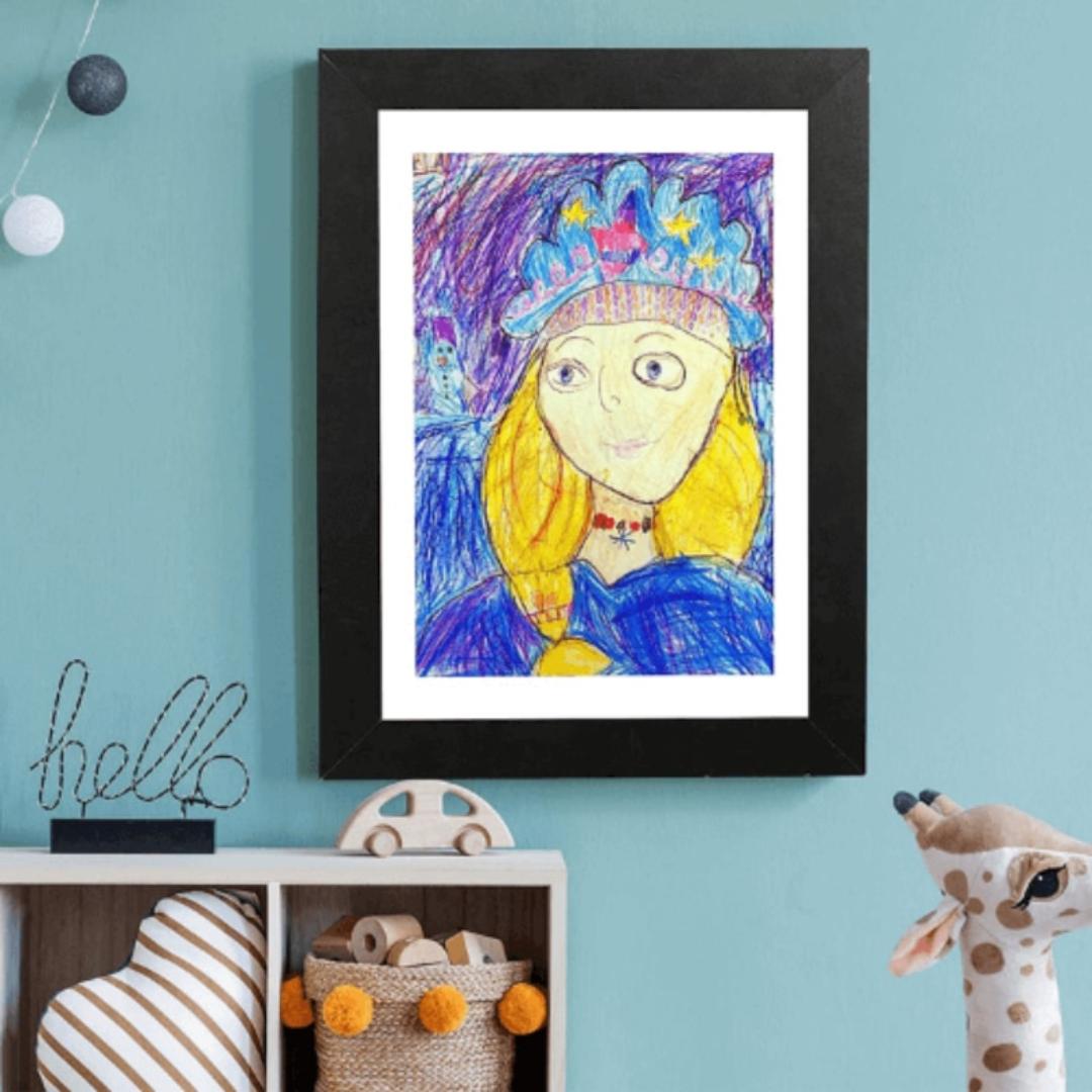 Magnetic Art Frame for Little Artists-6