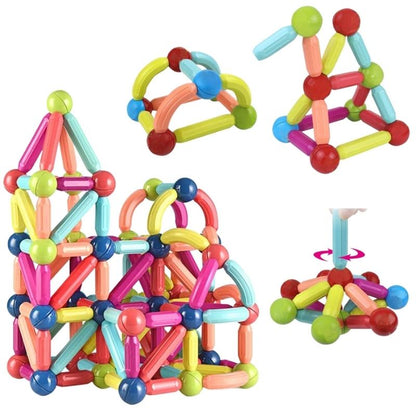 Magnetic Building Sticks – Creative Construction Toy for Kids-5