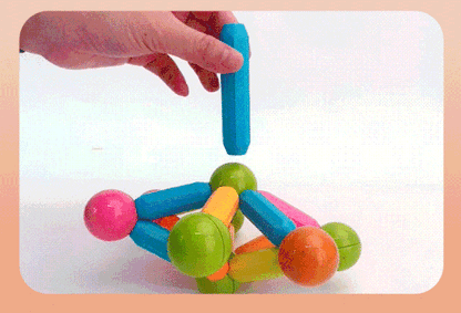 Magnetic Building Sticks – Creative Construction Toy for Kids