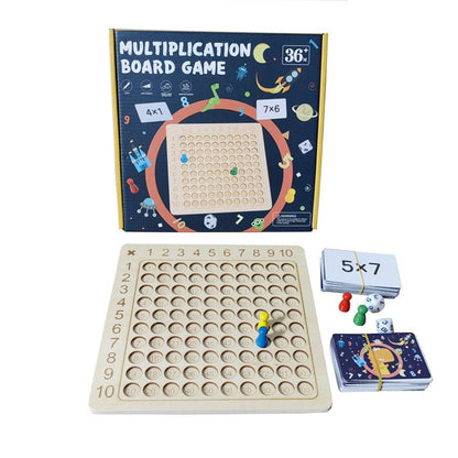Math Master Wooden Learning Game-12