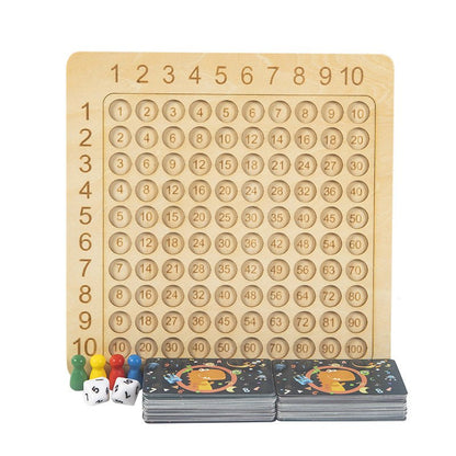 Math Master Wooden Learning Game-2