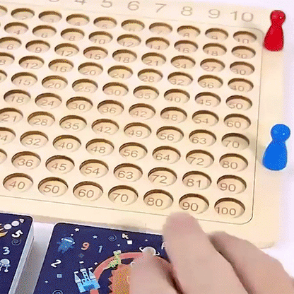 Math Master Wooden Learning Game-gif1